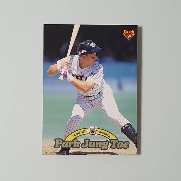 [BUNJANG] KBO 1999 Park Jung-tae Lotte Giants Teleca Card / [KBO] 1999 테레카 박정태 롯데자이언츠