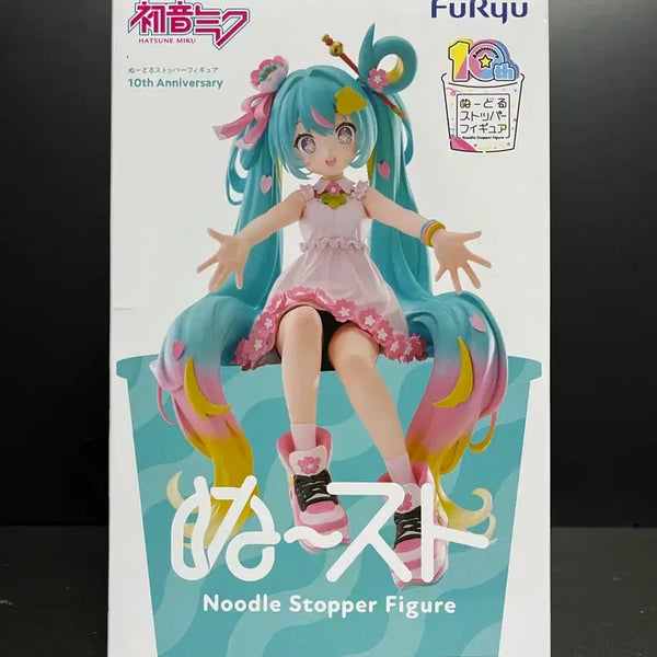 [BUNJANG] Hatsune Miku 10th Anniversary Noodle Stopper Figure (Sealed) / 미개봉 하츠네미쿠 피규어 미쿠 10주년 피규어 미쿠 누들스토퍼 피규어