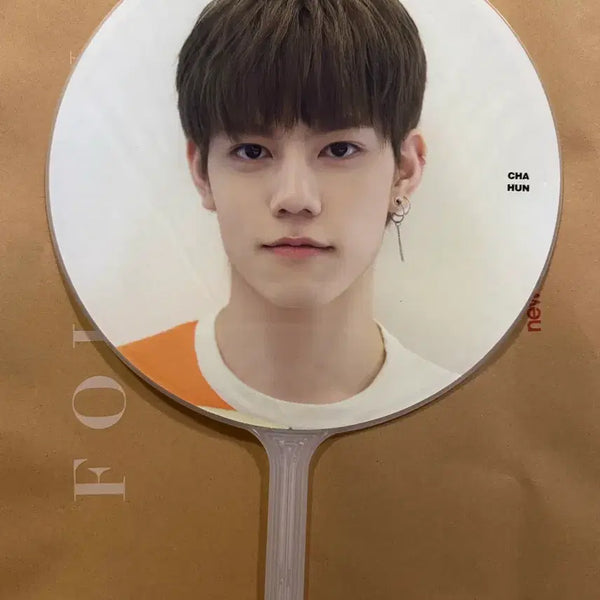 [BUNJANG] N.Flying Cha Hun "Uchiwa" Fan / 엔플라잉 노트4 차훈 우치와 양도