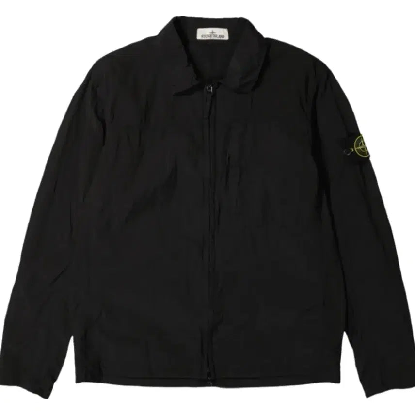 [BUNJANG] Stone Island Nylon Metal Overshirt Black XL / [XL] 스톤아일랜드 나일론 메탈 오버셔츠 블랙