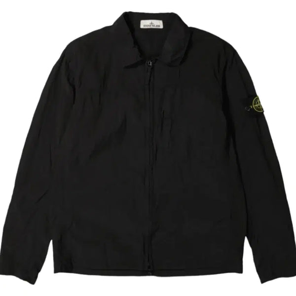 [BUNJANG] Stone Island Nylon Metal Overshirt Black XL / [XL] 스톤아일랜드 나일론 메탈 오버셔츠 블랙