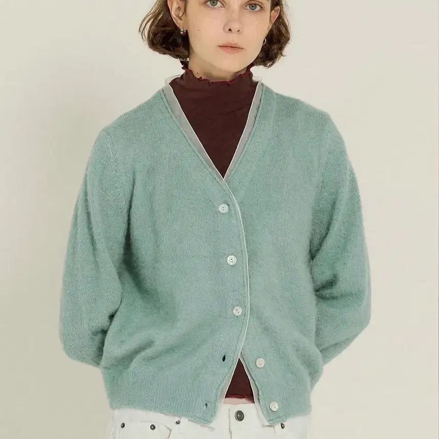 [BUNJANG] Sienne Essential Long Sleeve Brown / sienne 시엔느 에센셜 롱 슬리브 브라운 새상품