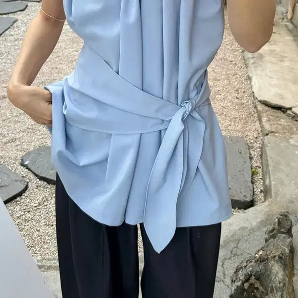 [BUNJANG] OSTHER Blouse Scarf Set / 오스더 블라우스 스카프 세트