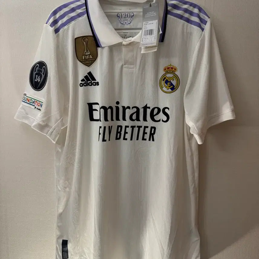 [BUNJANG] Real Madrid 22-23 Valverde Champions League Authentic Jersey / [택채/어센틱] 22-23 레알마드리드 No.15 발베르데 챔스팩 올 오피셜 유니폼