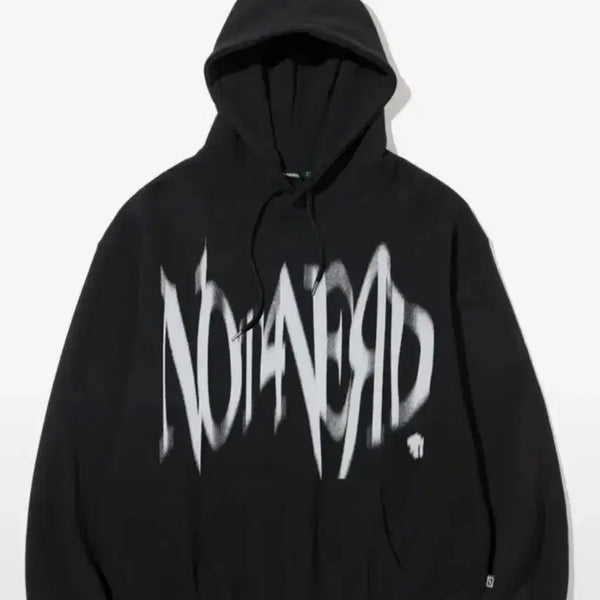[BUNJANG] Not For Nothin' Graffiti Logo Hoodie Black / 낫포너드 후드티 블랙