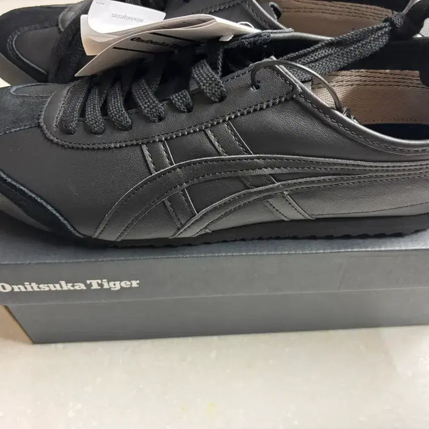 [BUNJANG] Onitsuka Tiger Mexico 66 Black Sneakers / 오니츠카 타이거 멕시코 66 블랙 새상품