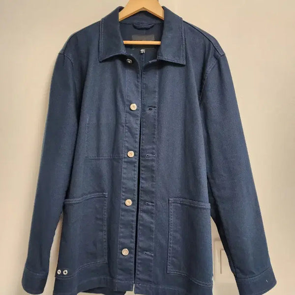 [BUNJANG] Club Monaco Navy Work Jacket / Club Monaco 네이비 워크 자켓