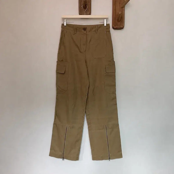 [BUNJANG] Helmut Lang Cargo Pants Cotton Linen Blend / Helmut Lang cargo pants