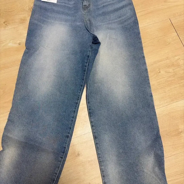 [BUNJANG] Suede Denim Pants / 스웨이드 데님팬츠