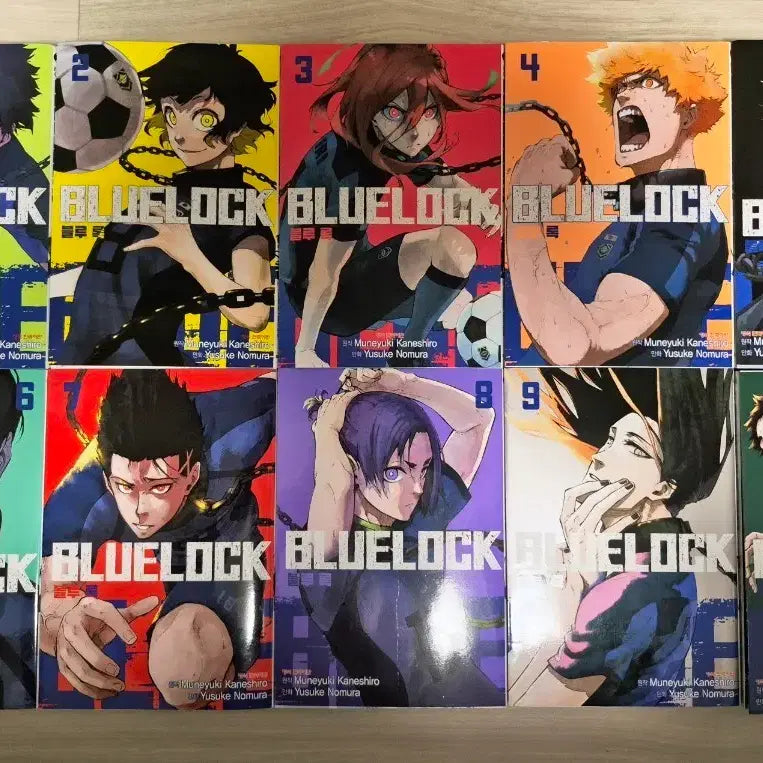 [BUNJANG] Blue Lock Manga Volumes 1-10 Bundle Set / 블루록 만화책 1~10권 일괄 나눔