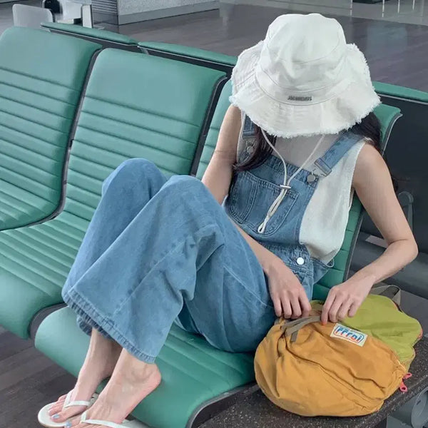 [BUNJANG] ORDINARYMENT Fancy Denim Overalls / 오디너리먼트 제작 펜시 데님 오버롤 더바넷 타낫 릴리코츠 윤슬샵