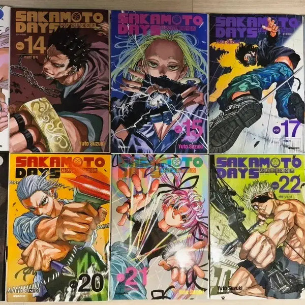 [BUNJANG] Sakamo Days Manga Volumes 13-23 Bundle Set / 사카모토데이즈 만화책 13~23권 일괄 나눔