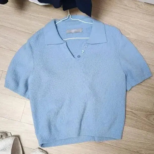 [BUNJANG] 8 Seconds Short Sleeve Knit Top / 에잇세컨즈 반팔니트