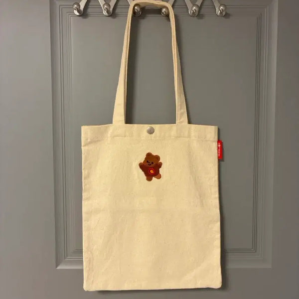 [BUNJANG] Purumeum Design Cupid Bear Eco Bag x Hottracks Collaboration / (새상품) 푸르름디자인 큐피드곰 에코백 x핫트랙스 콜라보 (가격내림)