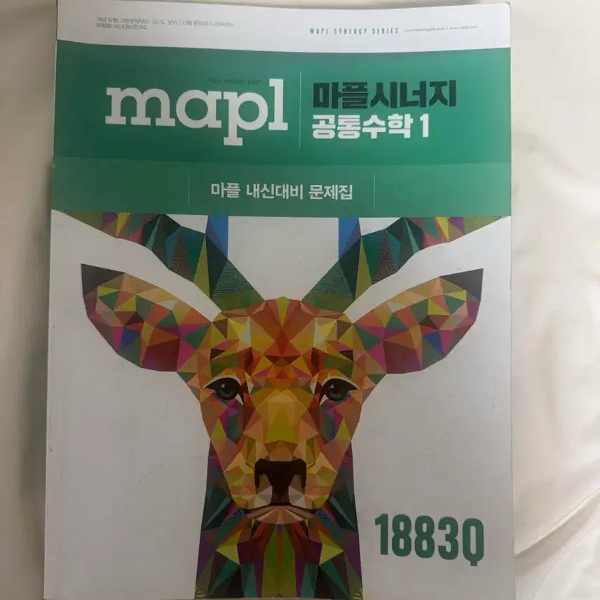 [BUNJANG] Maplesynergy Common Mathematics 1 Textbook + Answer Key / 마플 시너지 공통수학1 문제지+정답과 해설 새책