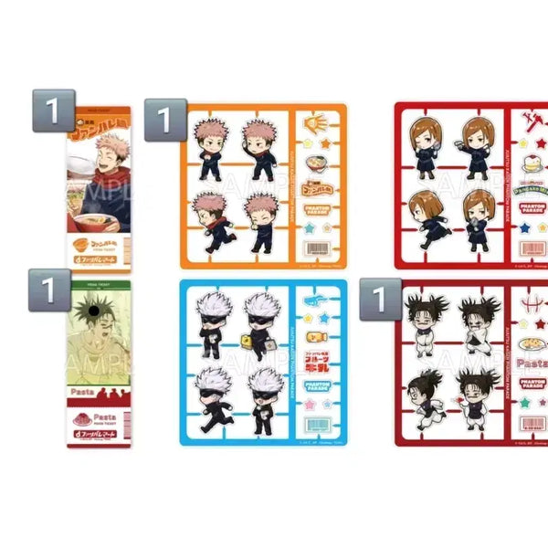 [BUNJANG] Phantom Phatom Parade Chousou & Yuji D Prize Shaker Acrylic Sheet & E Prize Clear Card Bundle Set / 일괄) 판파레 쿠지 쵸소우 유지 D상 아크릴 E상 클리어 카드 팬텀퍼레이드
