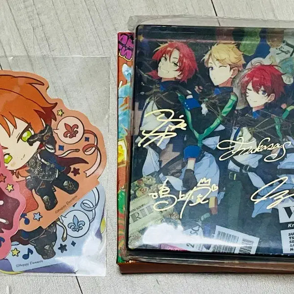 [BUNJANG] Ensemble Stars! Knights Trip Acrylic Block + Thanksgiving Festival Sticker Bundle Set / 앙스타 나이츠 트립 아크릴블럭 + 감사제 스티커