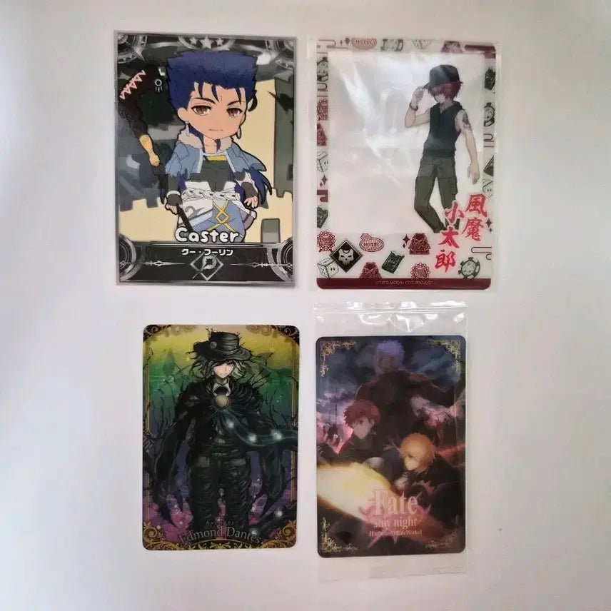 [BUNJANG] Fate/Grand Order Edmond Dantès (Ruler) & Kōtarō Fūma (Assassin) Card Set / 쿠훌린 코타로 암굴왕(에드몽) 세이버 시로 아처 카드 세트 페이트 스테이 나이트 그랜드 오더 페스나 페그오