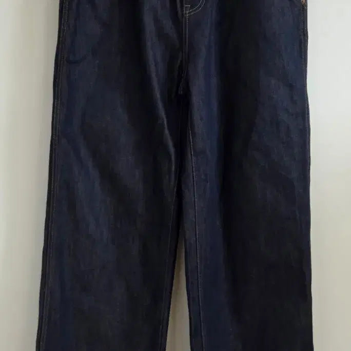 [BUNJANG] LEE Wide Two-Tone Raw Denim Pants / LEE 리 와이드 투톤 RAW 데님 팬츠