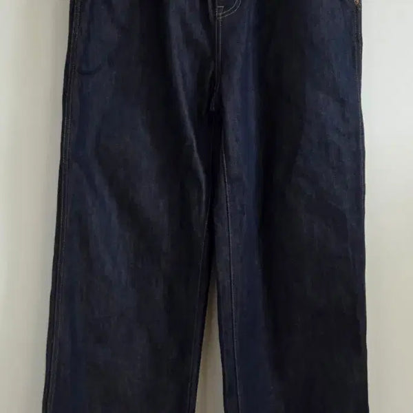 [BUNJANG] LEE Wide Two-Tone Raw Denim Pants / LEE 리 와이드 투톤 RAW 데님 팬츠