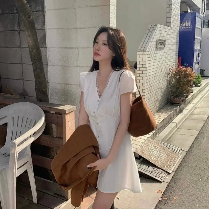 [BUNJANG] Liz Sailly Dress Short Version / 리즈 saily dress 세일리 원피스