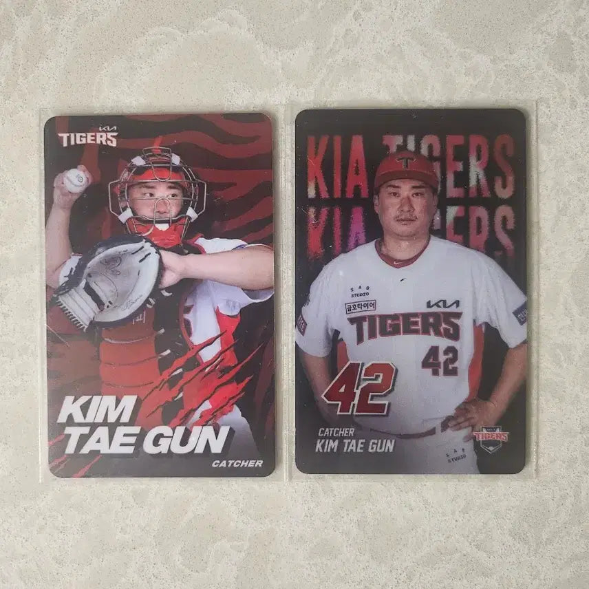 [BUNJANG] Kia Baseball Team Kim Tae-goon Baseball Card / (일괄금액,개별가능)기아 김태군 포카(24년)