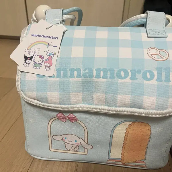 [BUNJANG] Sanrio Cinnamoroll Kuromi Insulated Bag / 산리오 시나모롤 쿠로미 보냉가방