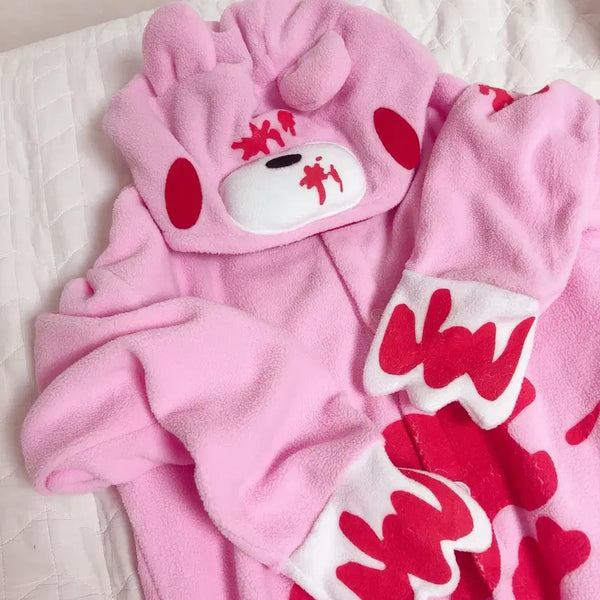 [BUNJANG] Glumic Bear Pajamas Kigurumi Sleepwear / 글루미베어 파자마 양산형 지뢰계 키구루미 잠옷 일녀