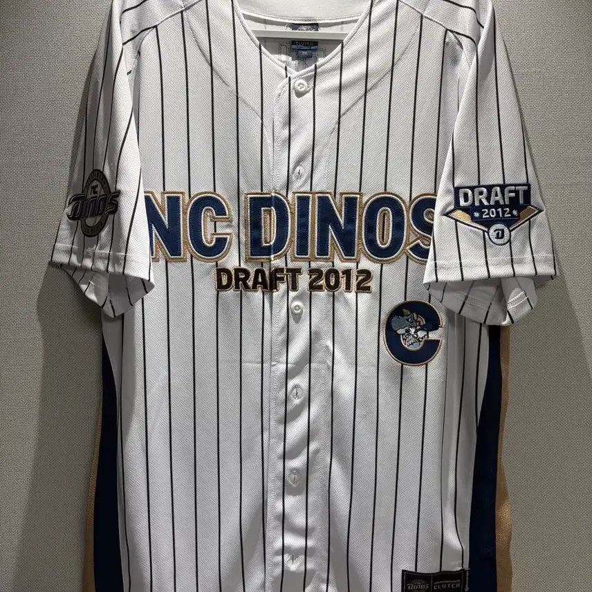 [BUNJANG] NC Dinos Park Min-woo Captain Marked Baseball Jersey 2XL / NC 다이노스 드래프트 박민우 주장 마킹 유니폼
