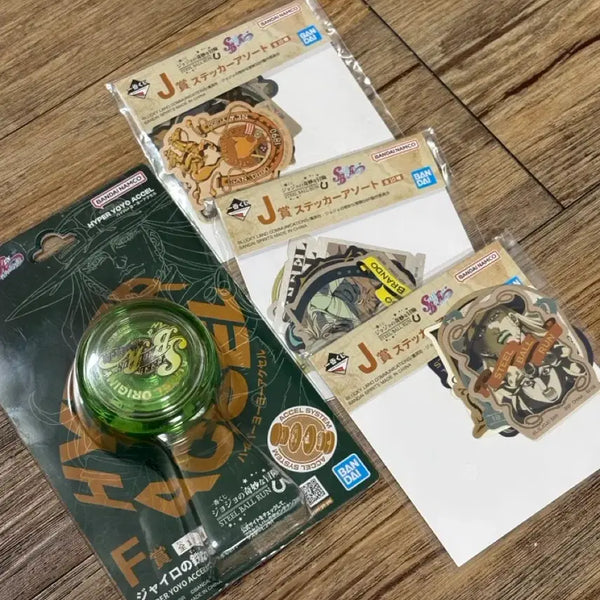 [BUNJANG] JoJo's Bizarre Adventure Steel Ball Run F Prize Yo-Yo (Sealed) Bundle Set / (택포3) 죠죠의 기묘한 모험 스틸볼런 f상 요요 미개봉