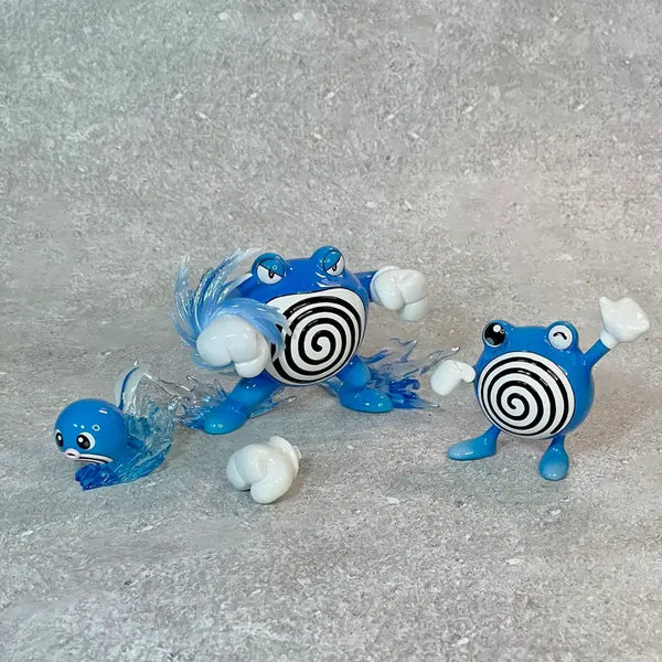 [BUNJANG] MG Studio 1/20 Poliwag Evolution Tree Resin Figure / [포켓몬 레진] 1/20 강챙이 진화트리 레진 피규어