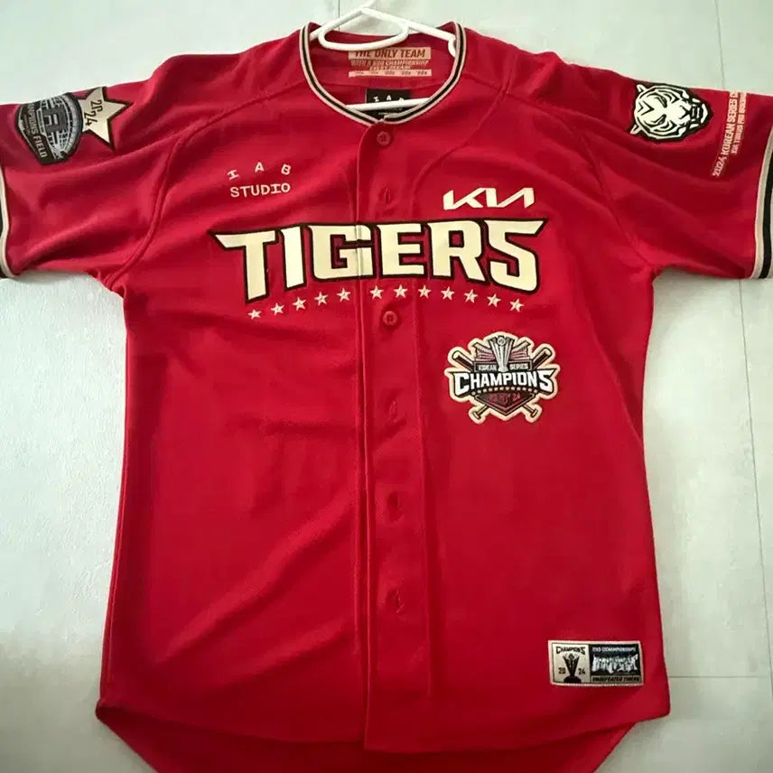 [BUNJANG] Kia Tigers Championship Uniform Kim Sun-bin (Size 95M) / 기아 타이거즈 우승 유니폼 김선빈 마킹 95M
