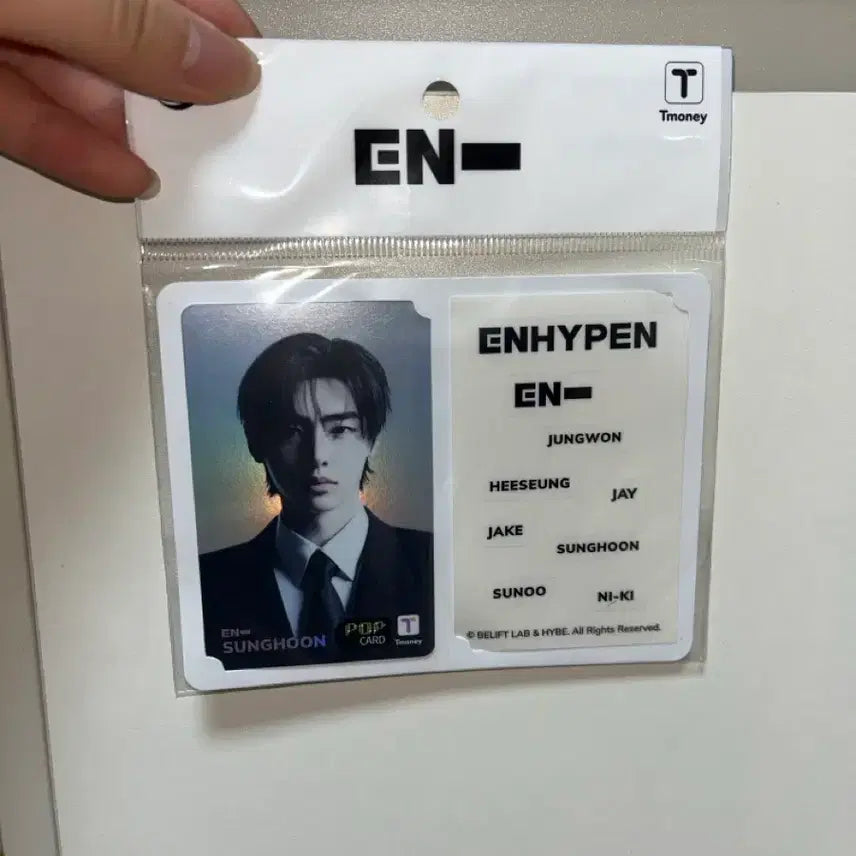[BUNJANG] ENHYPEN Sunghoon Transportation Card / 엔하이픈 성훈 교통카드