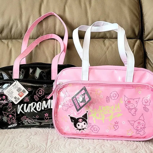 [BUNJANG] Sanrio Kuromi Graffiti Series Shoulder Bag / 산리오 Y2K 쿠로미 그래피티 시리즈 숄더백(새상품)