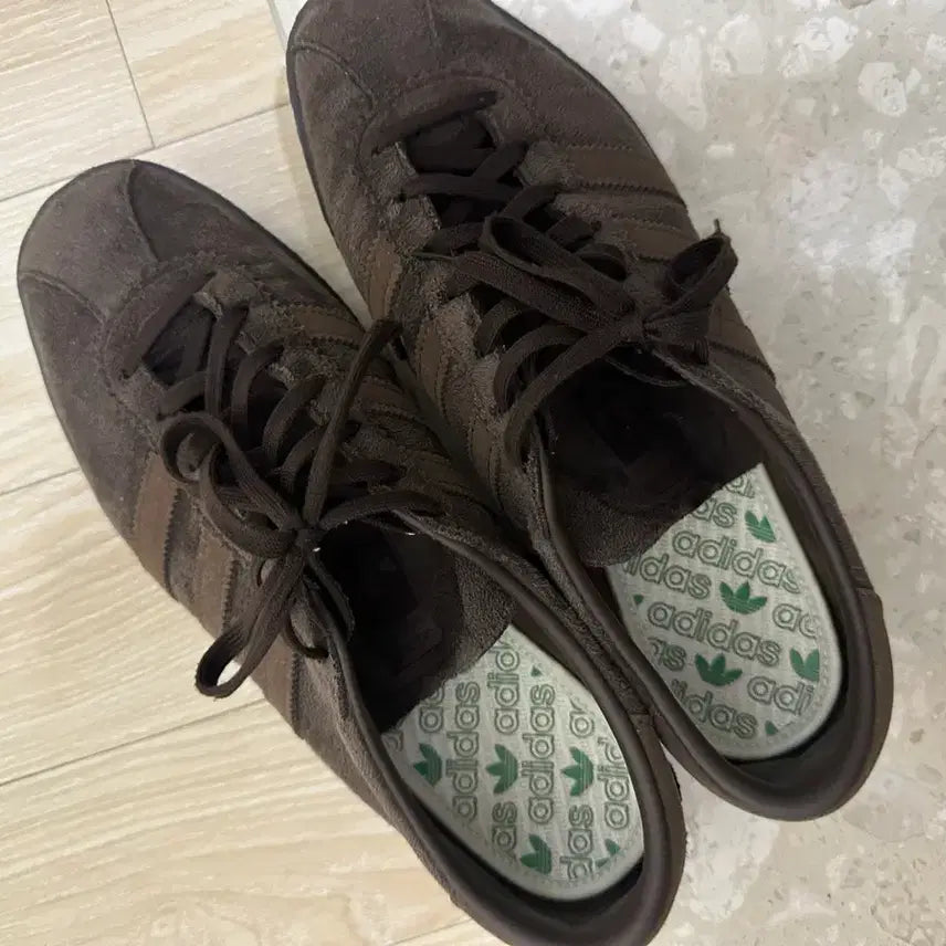 [BUNJANG] Adidas Tobacco Suede Sneakers Brown / 아디다스 토바코