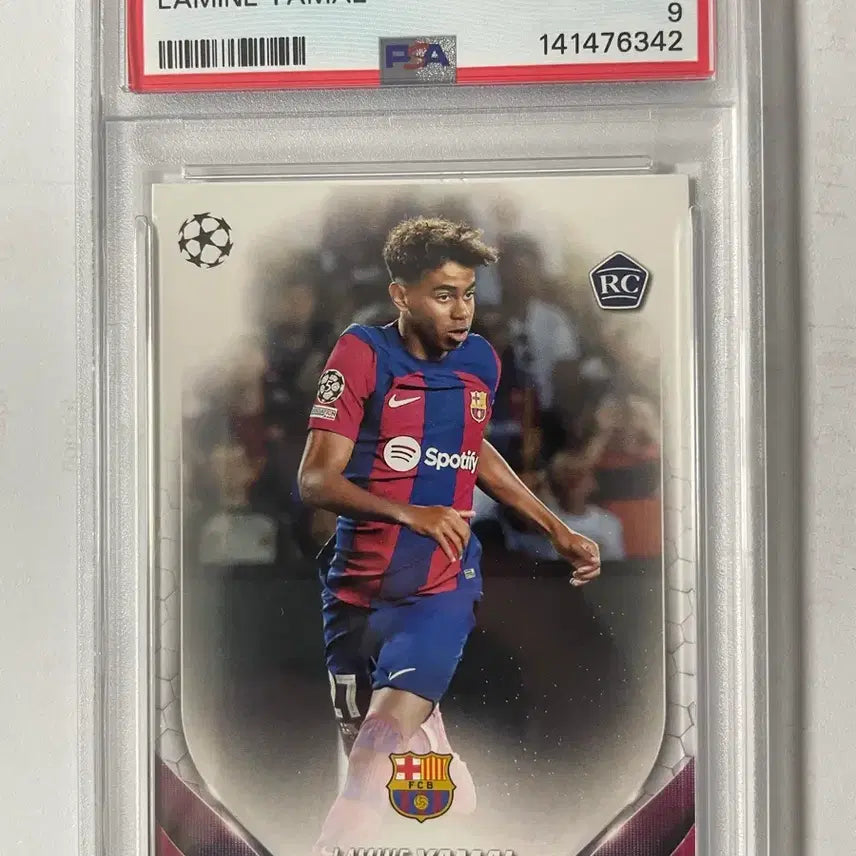 [BUNJANG] Yamal Tops UCC Rookie PSA 9 World Cup Winner / 야말 탑스 ucc 루키 psa9 월드컵 우승