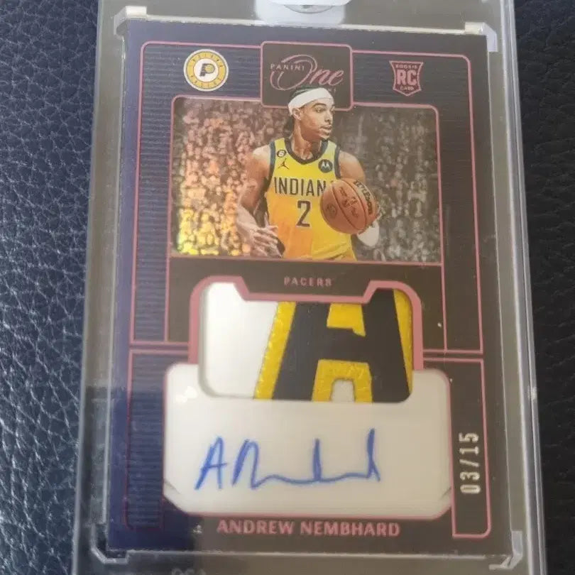 [BUNJANG] Andrew Nembhard Rookie Patch Auto FOTL Limited Edition Card / 앤드류 넴하드 루키 패치 오토 FOTL 15한정