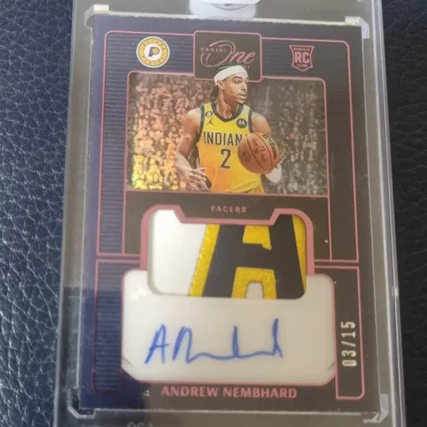 [BUNJANG] Andrew Nembhard Rookie Patch Auto FOTL Limited Edition Card / 앤드류 넴하드 루키 패치 오토 FOTL 15한정