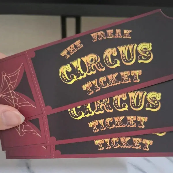 [BUNJANG] The Faker Circus Pierrot Ticket Bundle Set / 비공굿 더 프릭 서커스 피에로 티켓 4장 일괄