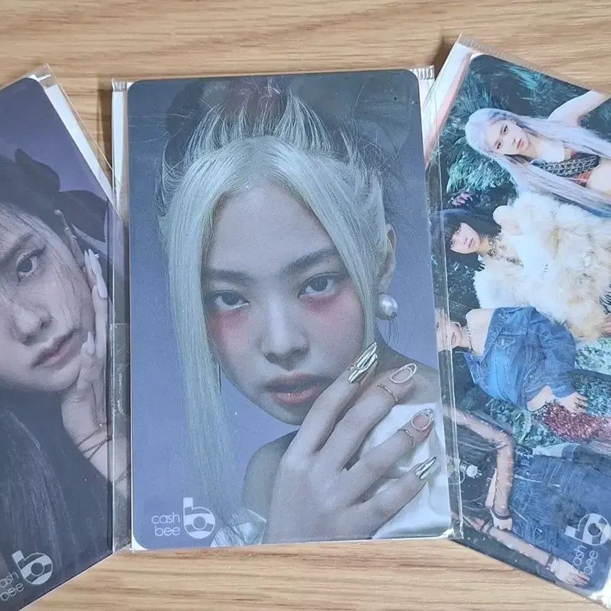[BUNJANG] Blackpink Cashbee Traffic Card Set (Jennie, Jisoo, Group) - CU Limited Edition, Sealed / [미개봉] CU 한정판 블랙핑크 캐시비 교통카드 3종 일괄 (제니/지수/단체)