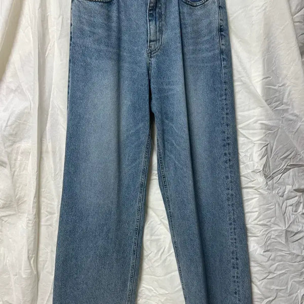 [BUNJANG] Dunst for Men Low Rise Wide Denim Light Blue M / [급처] 던스트 포 맨 로우라이즈 와이드 데님 라이트블루 M