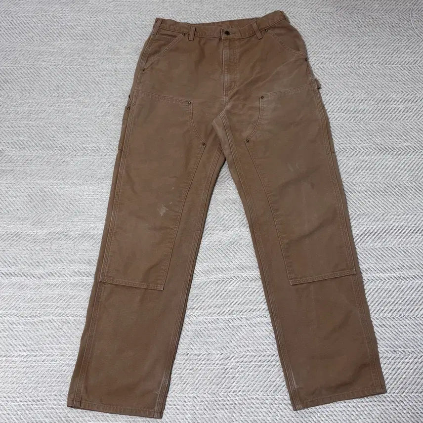 [BUNJANG] Vintage Carhartt B136 BRN Double Knee Denim Pants Tan / (34X34) 빈티지 칼하트 B136 BRN 더블니 데님팬츠 탄