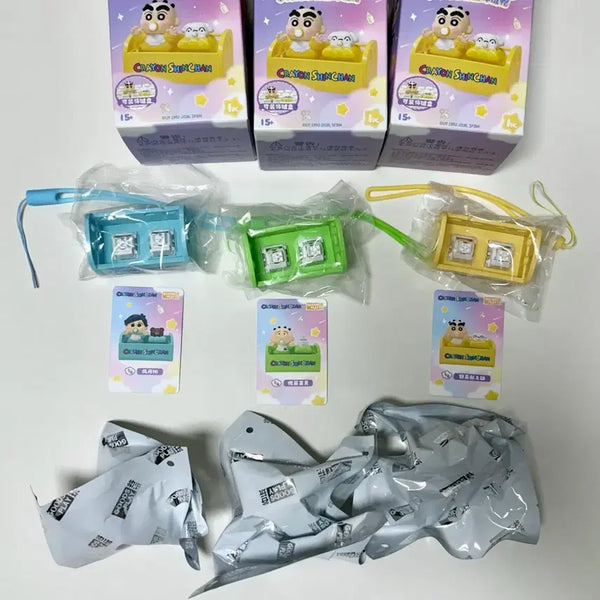 [BUNJANG] Baby Shin-chan Keycap Set / 베이비짱구 키캡키링 일괄