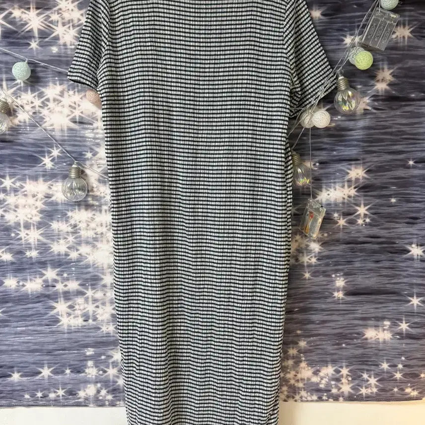 [BUNJANG] Navy Pleated Pajama Dress / 잠옷 원피스