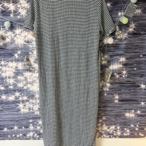 [BUNJANG] Navy Pleated Pajama Dress / 잠옷 원피스