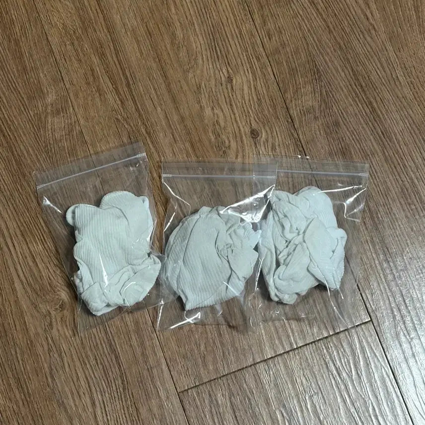[BUNJANG] White Socks (3 Pairs) / 흰양말 3개