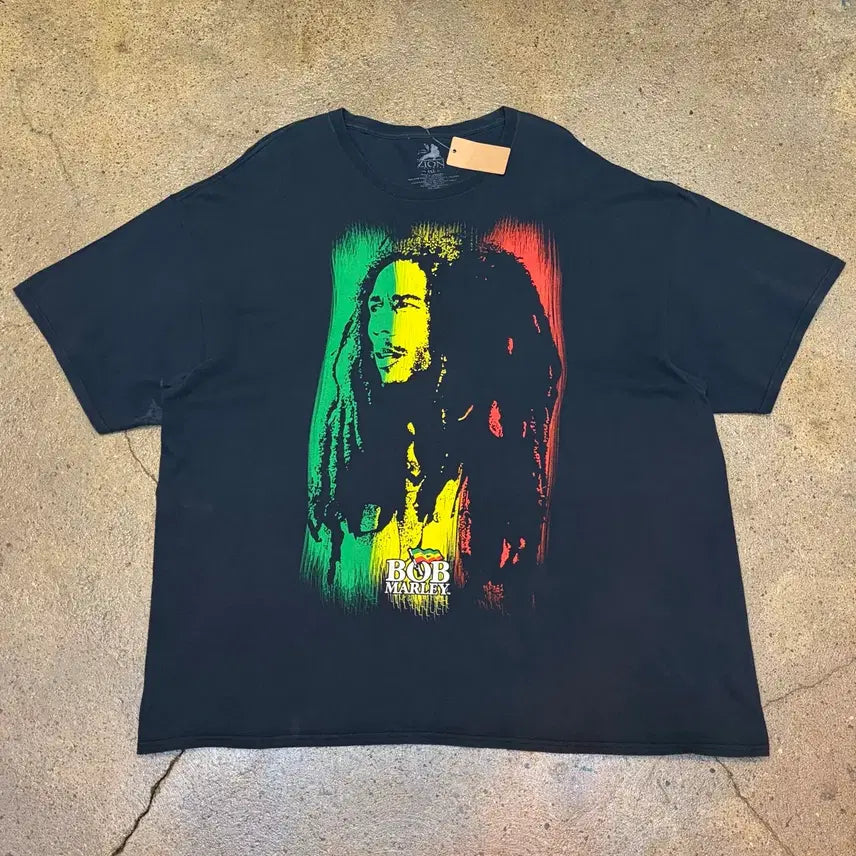 [BUNJANG] 90s USA Vintage Zion Bob Marley Oversized T-Shirt / 90s USA 미국 빈티지 지온 Zion 밥말리 빅사이즈 반팔티
