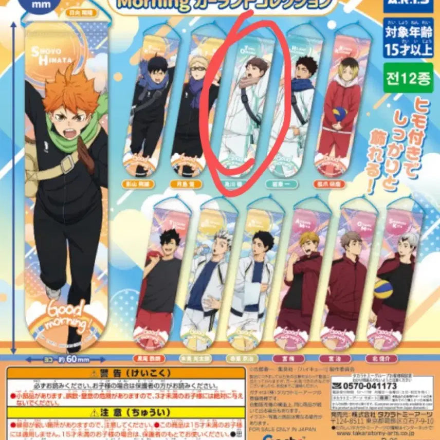 [BUNJANG] Haikyuu!! Oikawa Morning Garland Gacha / 하이큐 모닝 가랜드 가챠 오이카와