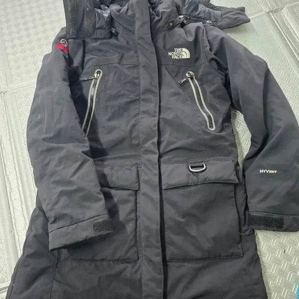[BUNJANG] The North Face Women's Goose Down Long Puffer Jacket Black M / 노스페이스 블랙 여성 거위털패딩