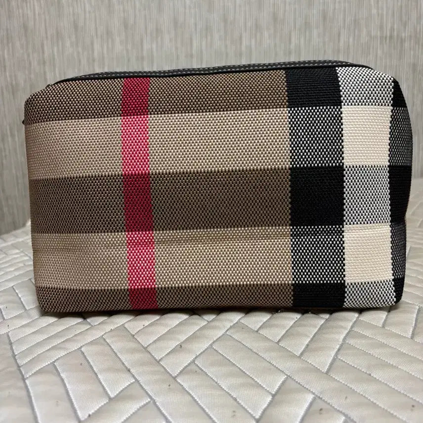 [BUNJANG] Burberry Check Pattern Pouch Clutch Bag / 버버리파우치